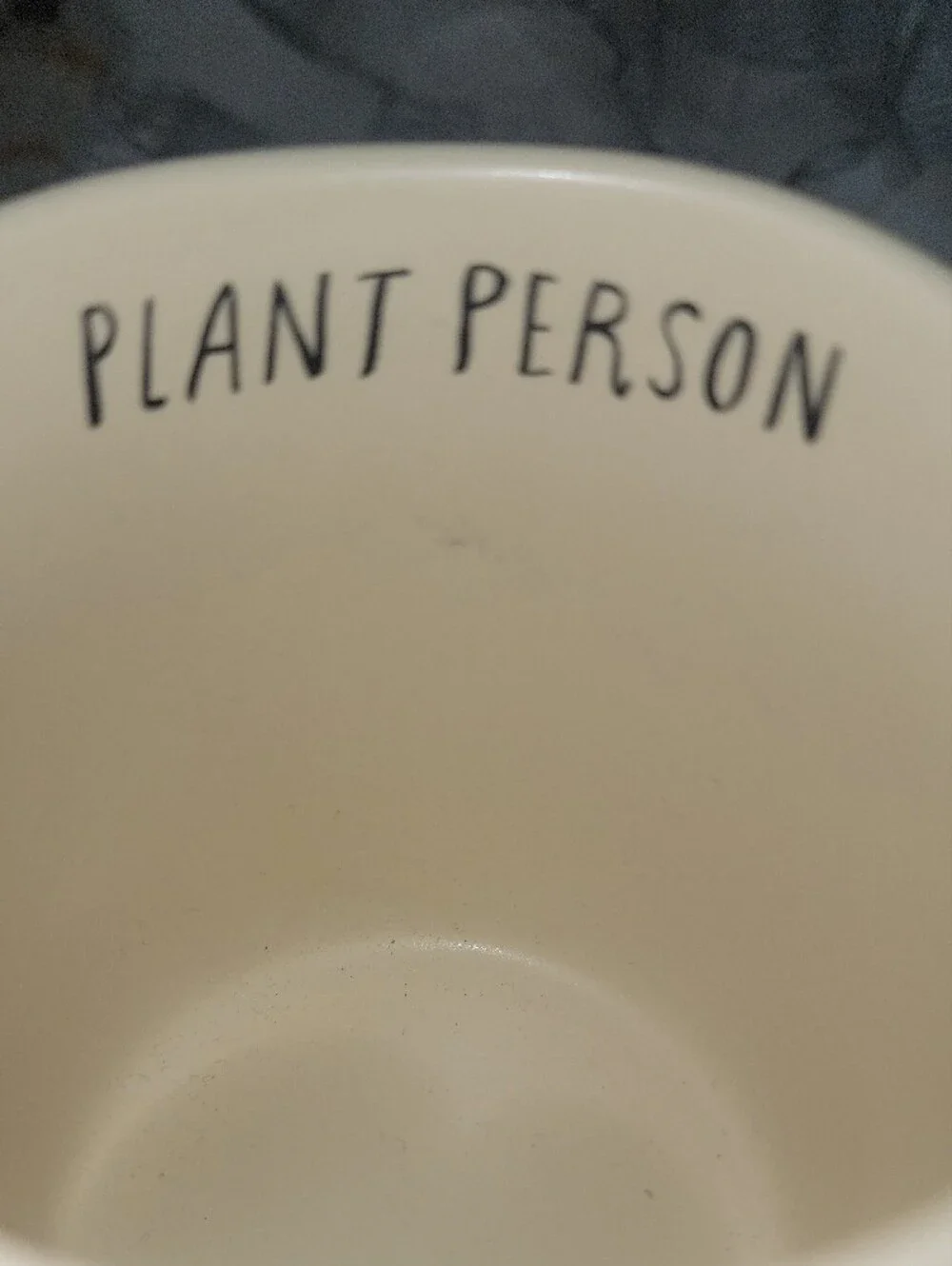 Opal house Plant Person Cream Mug